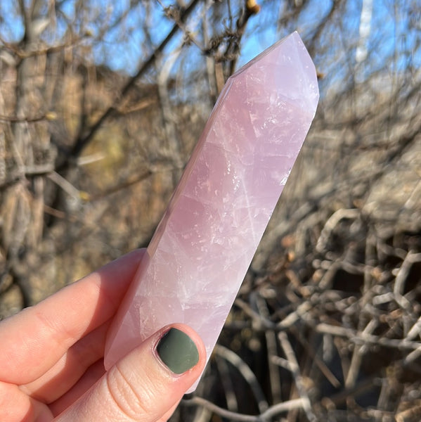 Lavender Rose Quartz Towers