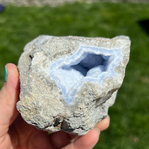 Raw Blue Lace Agate - 3