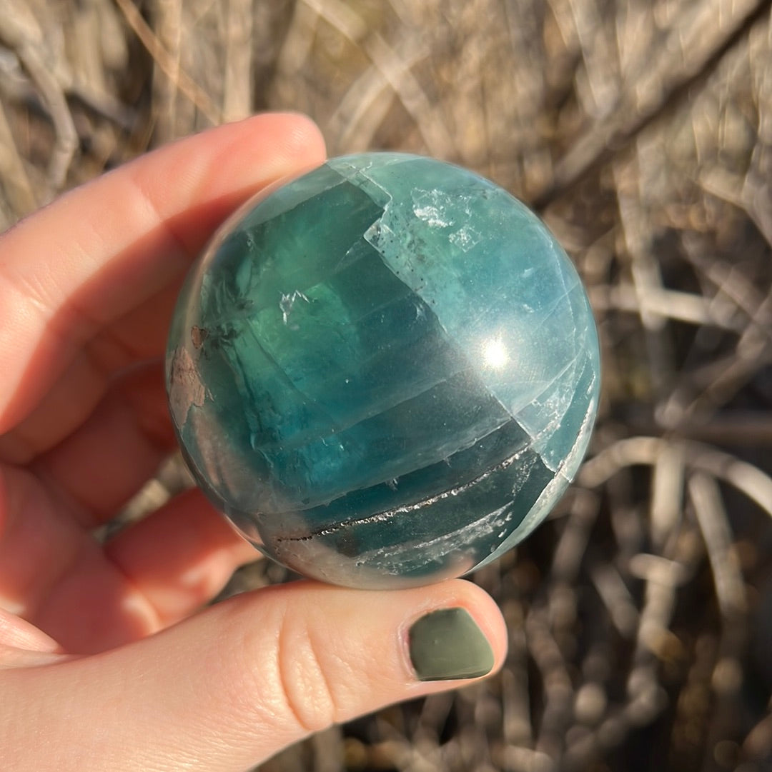 Mexican Fluorite Sphere