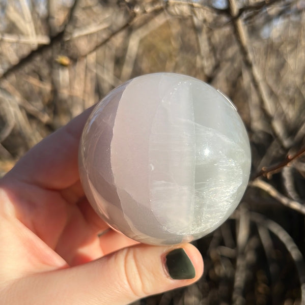 Lavender Fluorite Sphere