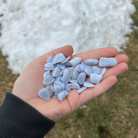 Blue Lace Agate Tumble