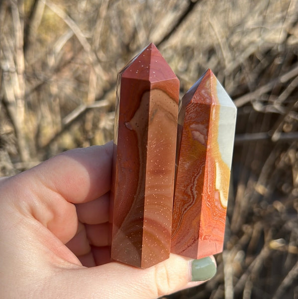 Polychrome Jasper Tower