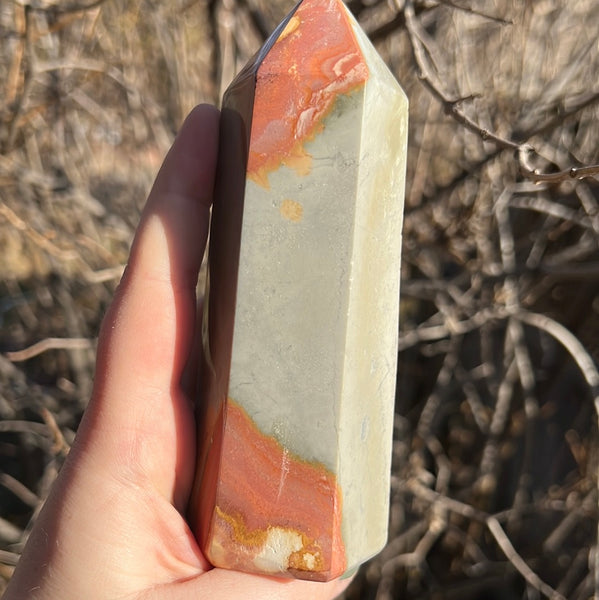 Polychrome Jasper Tower - C