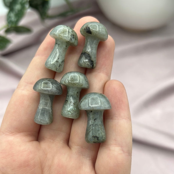 Labradorite Mushroom (taller)