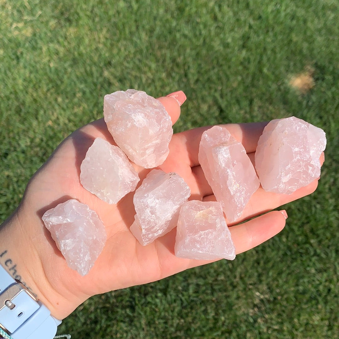 Raw/Rough Rose Quartz