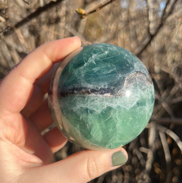 Mexican Fluorite Sphere