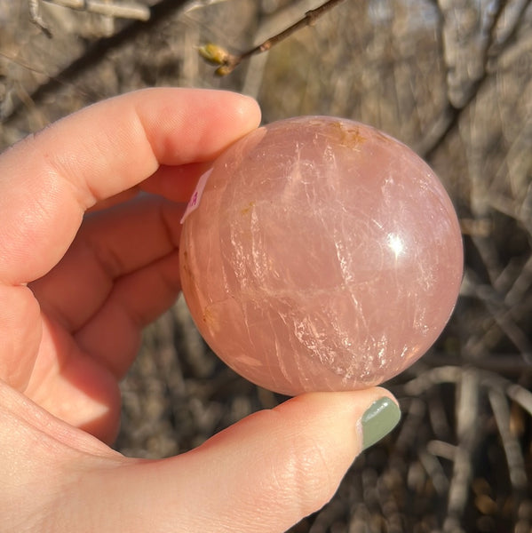 Rose Quartz Sphere