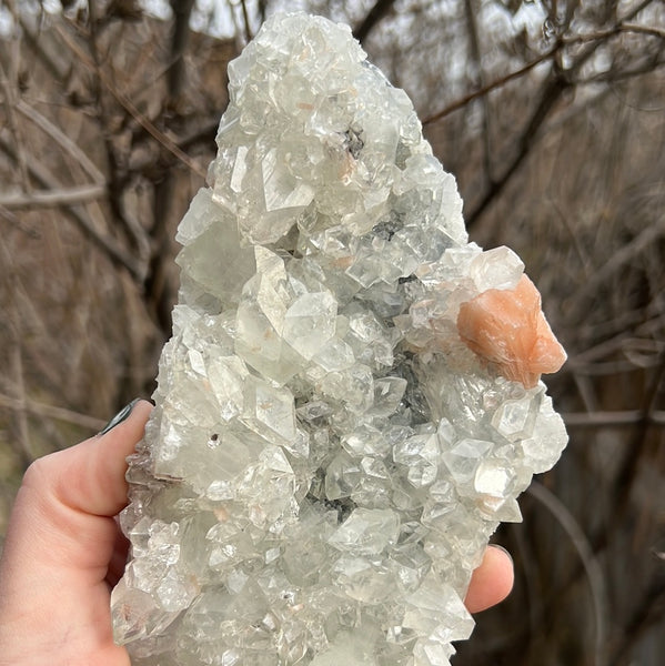 Apophyllite & Stilbite Cluster