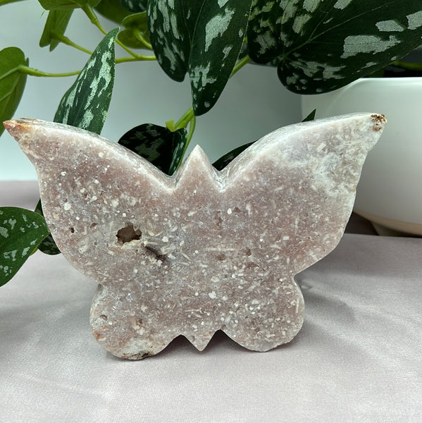 Pink Amethyst Butterfly