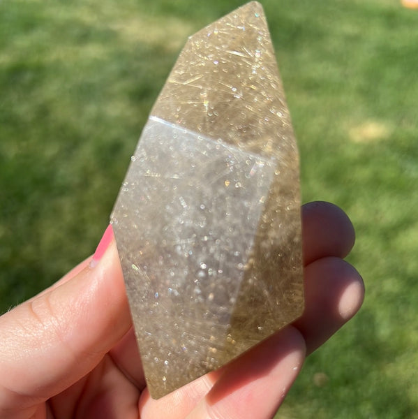 Rutile Quartz Freeform