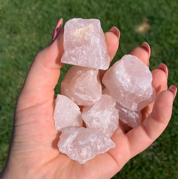 Raw/Rough Rose Quartz