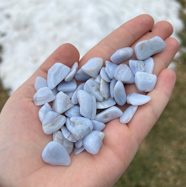 Blue Lace Agate Tumble