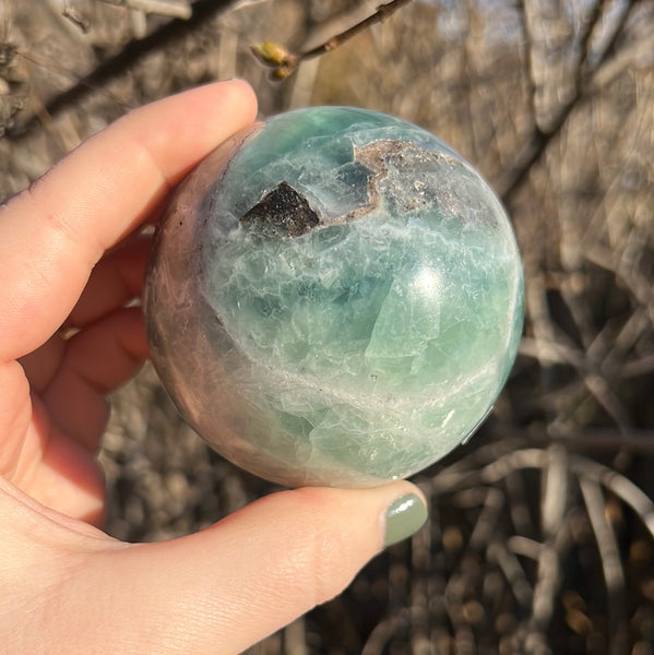 Mexican Fluorite Sphere