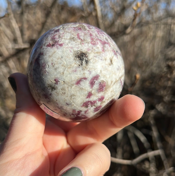 Pink Tourmaline Sphere