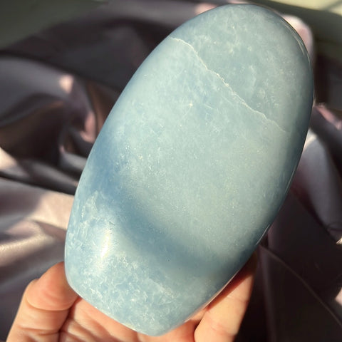 Blue Calcite Freeform - A