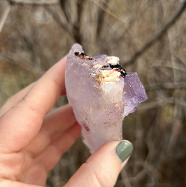 Purple Cubic Fluorite