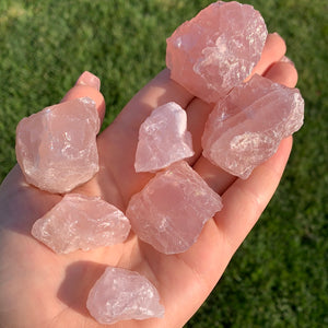 Raw/Rough Rose Quartz - option 2