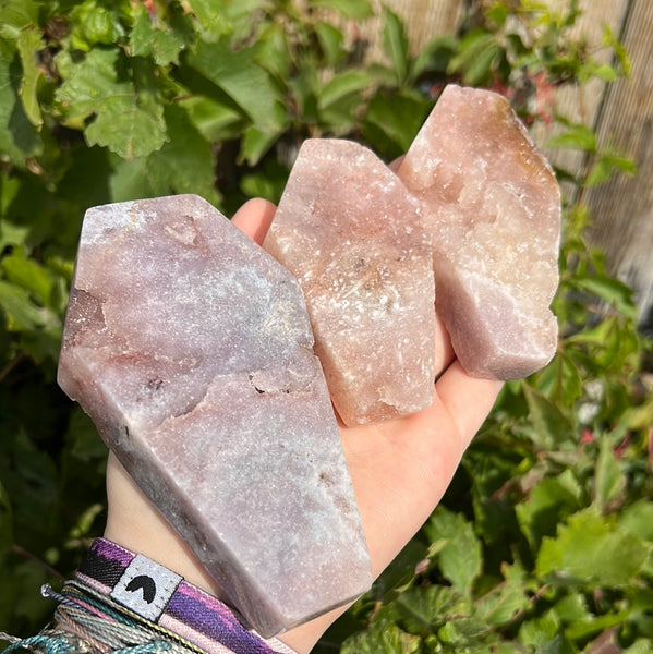 Pink Amethyst Coffin