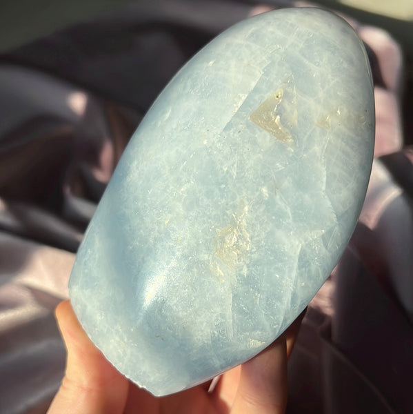 Blue Calcite Freeform - B