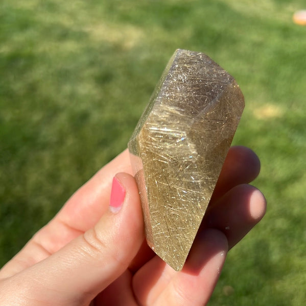 Rutile Quartz Freeform