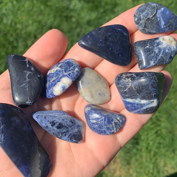 Tumbled Sodalite