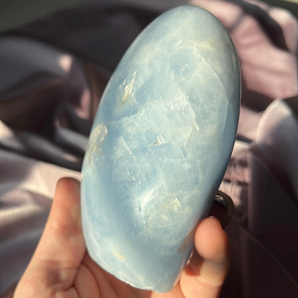 Blue Calcite Freeform - B