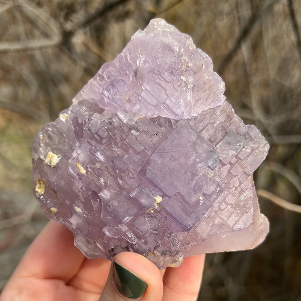 Purple Cubic Fluorite