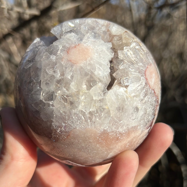 Pink Amethyst Sphere - C