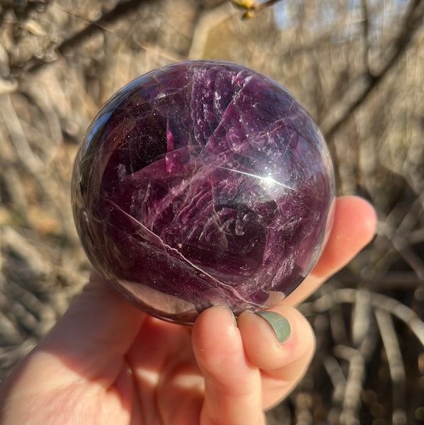 Fluorite Sphere