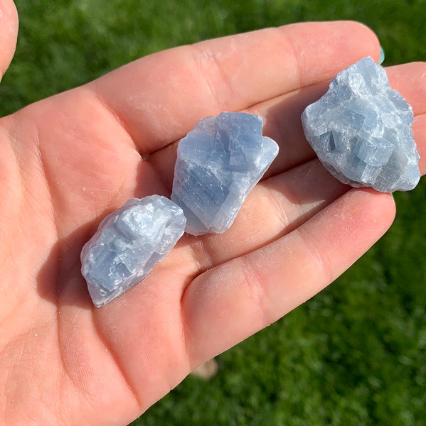 Rough/Raw Blue Calcite