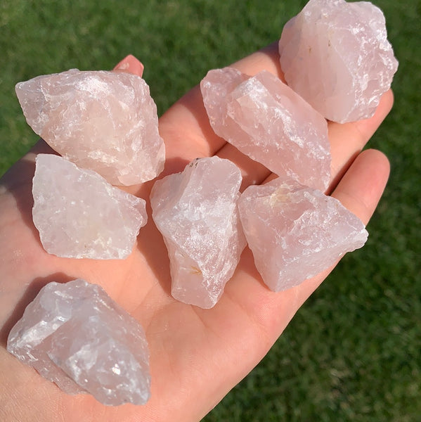 Raw/Rough Rose Quartz