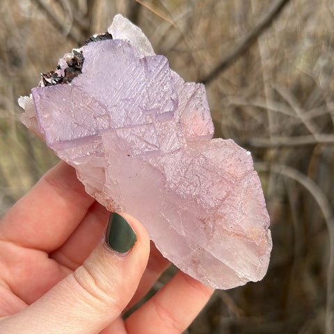 Purple Cubic Fluorite