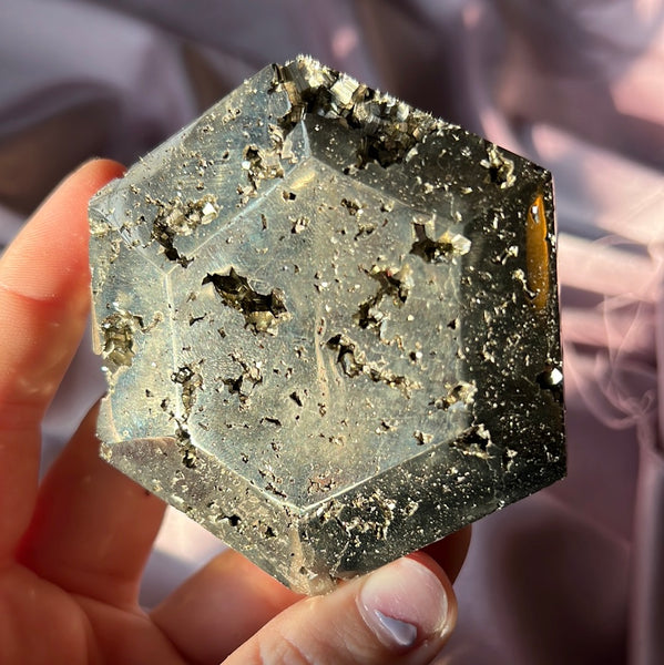 Pyrite Carving