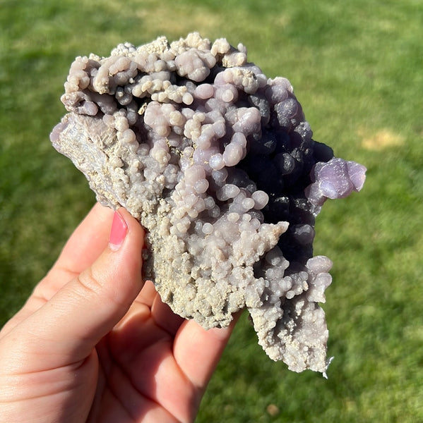 Grape Agate Cluster - B